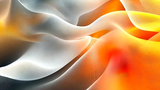 Abstract wave pattern, flowing colors, background design, website header