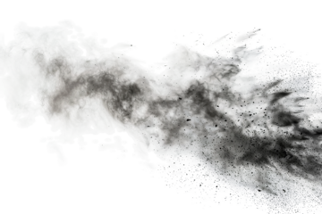 Fine spray mist bottle isolated on transparent background