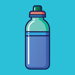 water bottle vector