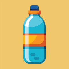 water bottle vector