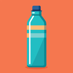 water bottle vector