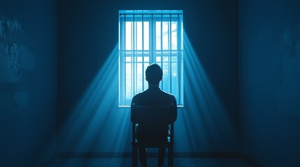 Obraz premium Path to Redemption: A Visual Representation of Recovery from Substance Abuse