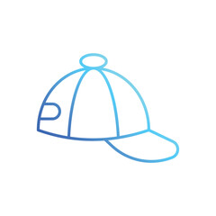Summer Cap vector icon