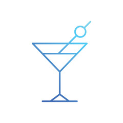Cocktail vector icon