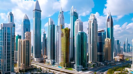 Dubai Skyline: Modern Architecture & Cityscape - Modern Architecture