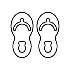 Flip Flops vector icon