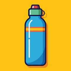 water bottle vector