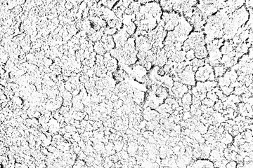 Grunge Cracked Texture Black Sand Residue
