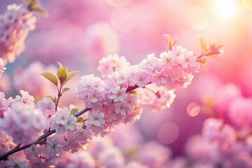 Serene Pastel Pink and White Light Background - Soft, Dreamy, Ethereal Atmosphere