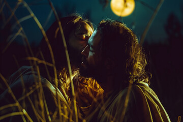 Judas' Betrayal Kiss painful moment of Jesus being handed over by Judas to Roman soldiers during Holy Thursday before crucifixion