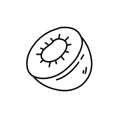 hand drawn fruit doodle