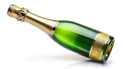 Fototapeta premium Sparkling Celebration: Champagne Toast at a Festive Party