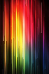 Abstract colorful gradient lines creating a futuristic and vibrant visual effect