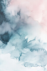 Obraz premium Soft Pastel Watercolor Abstract Background