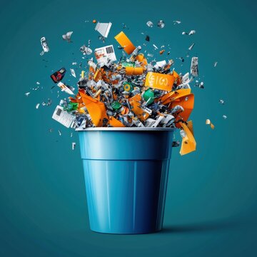 GIGO - Technology Concept Showcase of 'Garbage In Garbage Out' Abbreviation in Computer Science