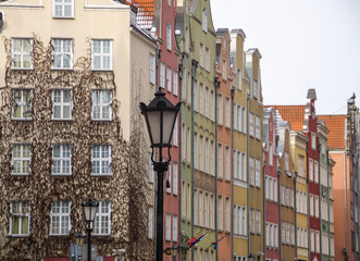Winter Gdansk - colourful city with charm and port atmosphere 