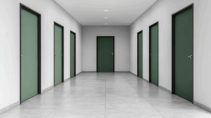 Fototapeta premium Luxury dormitory with private study pods and coliving spaces, Real Estate Dormitory Architecture, exclusive student housing