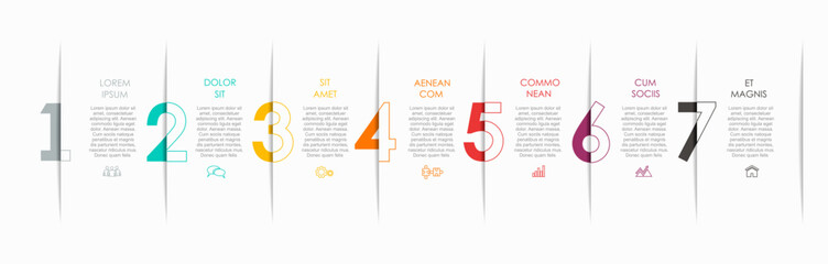 Infographic design template with place for your data. Vector illustration.