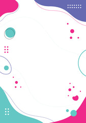 Simple almost clean white background