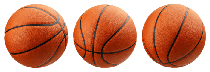 Basketball Ball isolated on white background, full depth of field