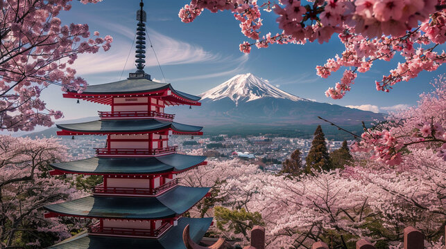 Chureito Pagoda Chureito Pagoda