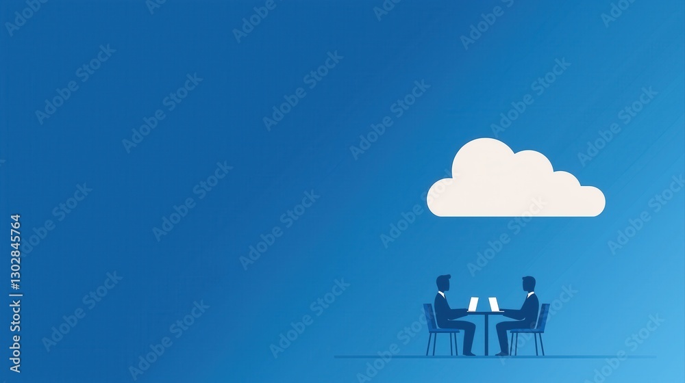 Poster cloud based business operations with ai driven technology for enhanced efficiency and innovation