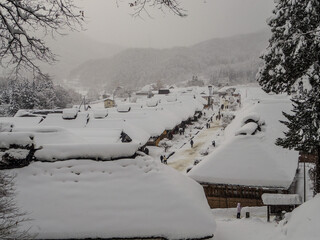 【福島県】冬の大内宿
