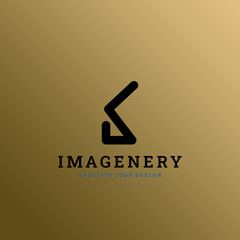 Letter K Logo Vector for Bussines or Branding, Luxury BLACK GOLD, Minimal Style design for corporate sign. Initial K logo design template on GOLD background.