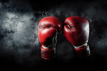 Fist Boxing Gloves, sport Box background