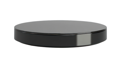 A black podium PNG