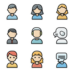 Diverse Avatar Collection: Communication, Representation, and User Interface