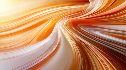 Inner peace radiating in a swirl of warm natural colors.