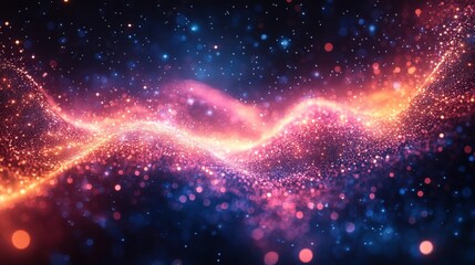 Obraz premium abstract digital technology internet network connection concept background,cartoon illustration
