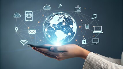 "Global Network and Digital Connectivity"