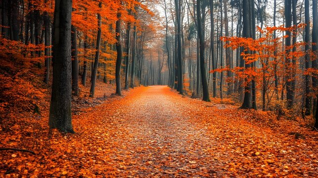 autumn in the forest