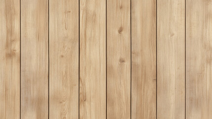 Fototapeta premium 2D image of wooden floor piece with simple wood pattern, showcasing natural grain and texture. planks are aligned vertically, creating seamless and rustic appearance