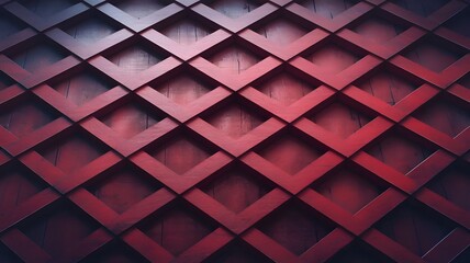 Obraz premium dark red wood wall