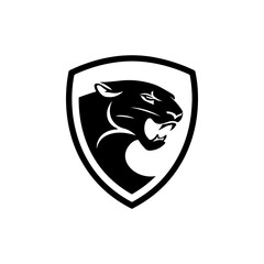 Panther head. Modern style head of the panther. Vector illustration © Kotliar Ivan