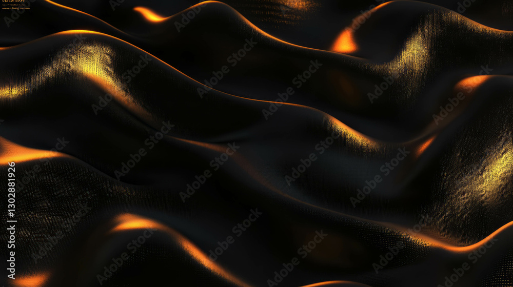Poster abstract wavy background with a textured podium for modern design
