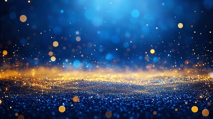 Obraz premium Holiday Champagne Toast with Golden Bubbles Celebratory Cheer and Festive Glow Brings Elegance to Any Occasion, A Captivating Visual of Effervescent Joy and Sparkling Delight See Less