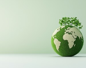 Nature's role in sustainable energy solutions visualized.