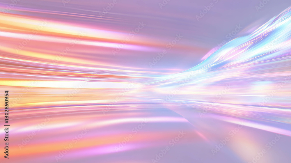 Aufkleber vibrant abstract background with blurry lights and soft colors for modern design