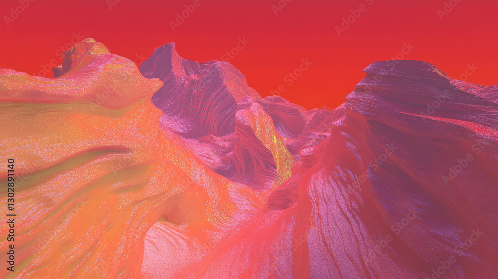 Poster vibrant abstract background featuring bubbling lava textures for creative design projects
