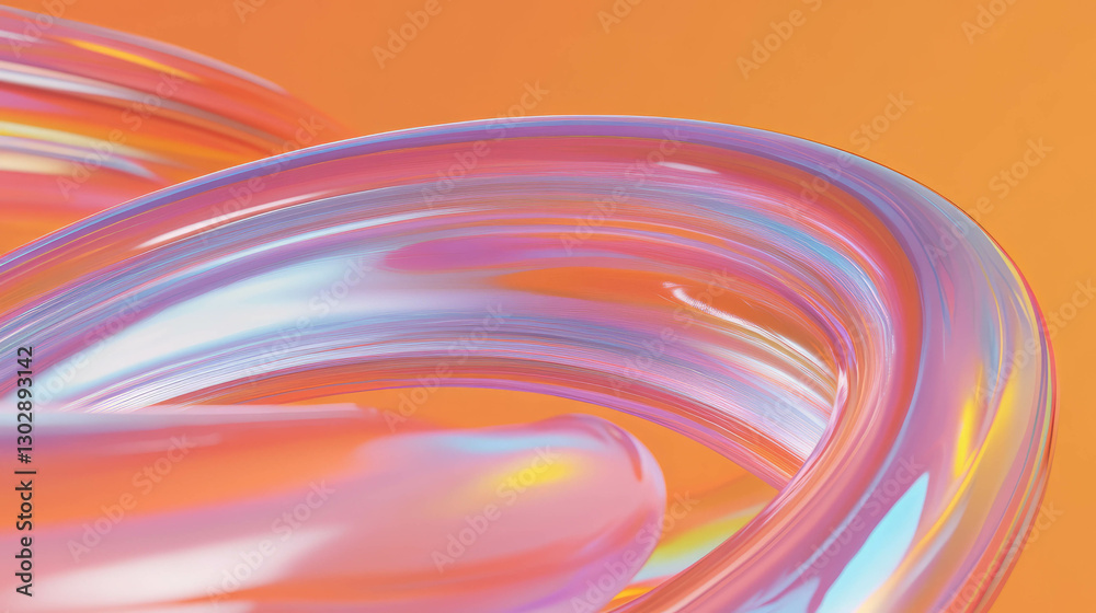 Poster vibrant abstract background with swirling colors and fluid shapes