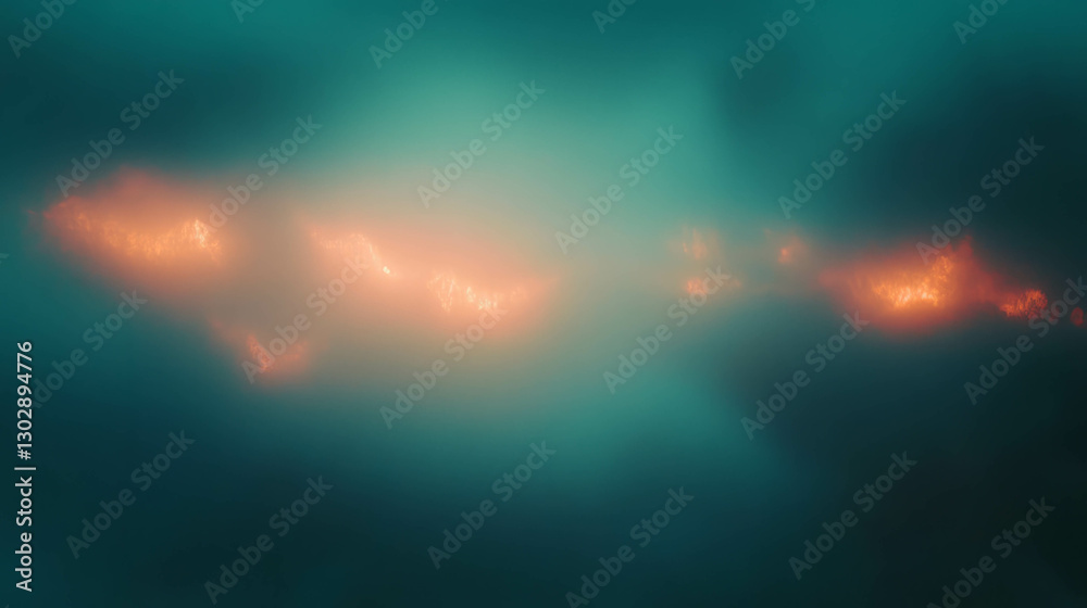 Poster dreamy abstract background with blurry lights and soft colors for creative design