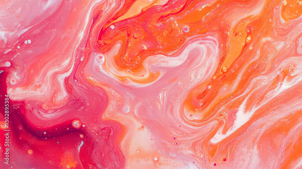 Poster vibrant abstract background with bubbling lava textures for creative design