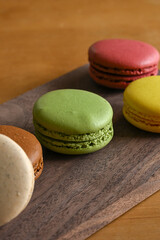 カラフルなマカロン