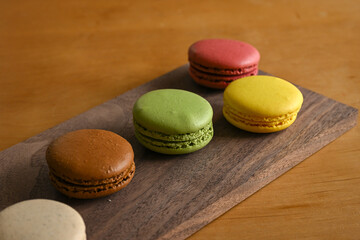 カラフルなマカロン