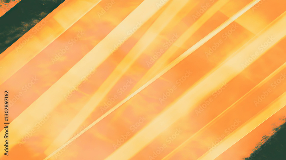 Poster vibrant abstract background with geometric lines in warm tones for digital design