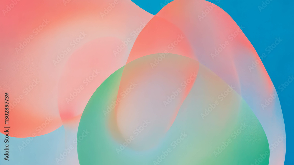 Aufkleber vibrant abstract background with interconnected geometric patterns for design